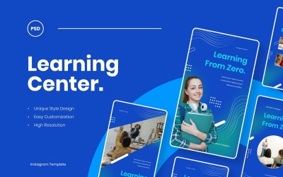 Learning Center - Instagram Stories Template