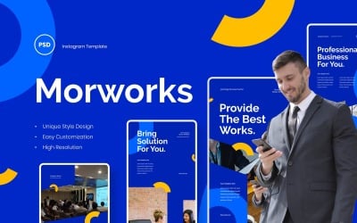 Morworks Instagram Stories Template