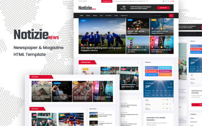 Notizie | Newspaper &amp;amp; Magazine HTML Template