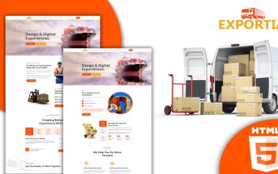 Expotia - Transportation and Logistic Html Template