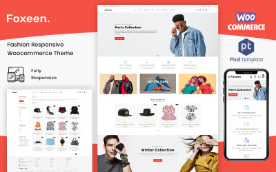 Foxeen - многоцелевая тема WooCommerce для электронной коммерции
