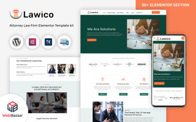 Lawico - Thème WordPress pour avocat et avocat