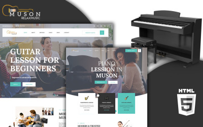 Muson - Music HTML Template