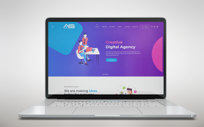 Shuvo | Modello di pagina di destinazione HTML5 dell'agenzia
