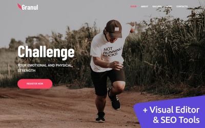 Sportcsapat Moto CMS 3 webhelysablon