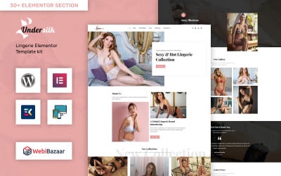UnderSlik - Thème WordPress pour lingerie