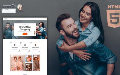 Varra - Šablona HTML s oblečením