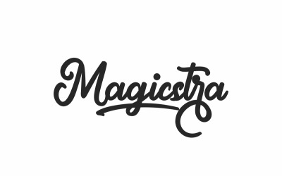 Magicstra Kalligraphie-Schriftart
