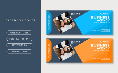 Business-Facebook-Cover-Designvorlage