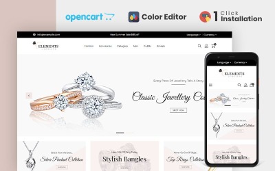 Elements Jewellery Opencart Theme