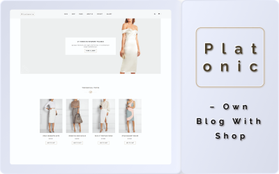 Platonic - Blog propio con tema multipropósito de WordPress