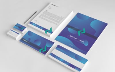 Blue Corporate Identity Template