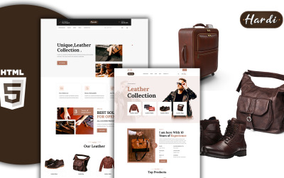 Hardi - Leather Shop Html Template