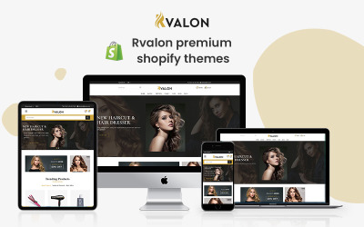 Rvalon - O tema Acessórios para salão de cabeleireiro e Shopify responsivo para várias lojas