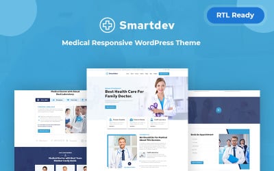 Smartdev - Тема WordPress, що відповідає медичним вимогам