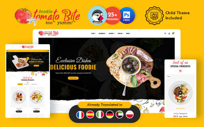 Tomato Bite PrestaShop Responsive Theme