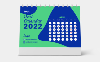 Big Set Of Months Set Desk Calendar 2022