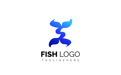 Lettera S Pesce - Logo Balena
