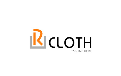 R - Cloth Logo Design Concept