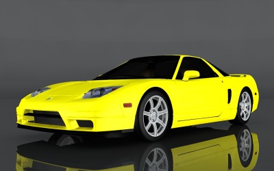 2005 Acura NSX RS 3d model