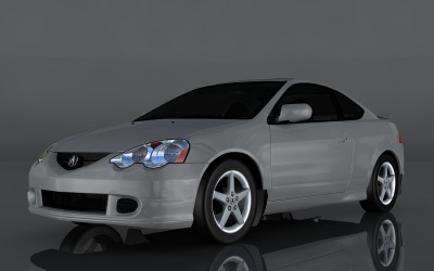 2001 Acura RSX Type-S model 3d 2001
