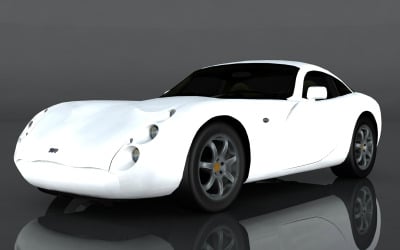 2001 TVR 托斯卡纳超级 3d 模型