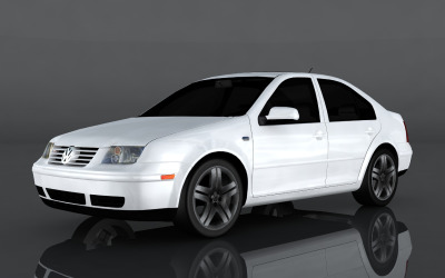 2003-as Volkswagen Bora VR6 3d modell