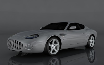 2003 Aston Martin DB7 3d model