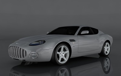 2003 Aston Martin DB7 modello 3d