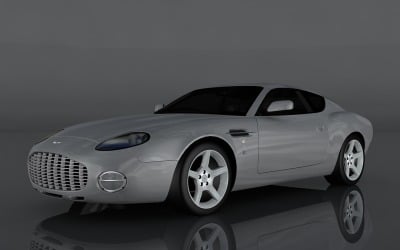 2003 Aston Martin DB7 modelo 3d