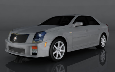 2004 Cadillac CTSV 3d-modell