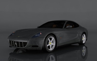 2004 法拉利 612 Scaglietti 3d 模型