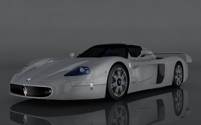 2004 Maserati MC12 3d model