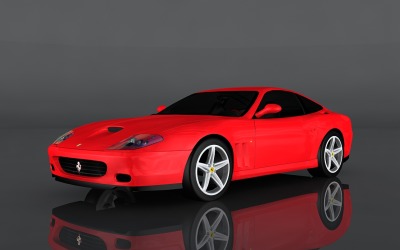 3D model Ferrari 575 Maranello