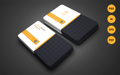 Tarjeta de visita creativa multiusos - Plantilla de identidad corporativa