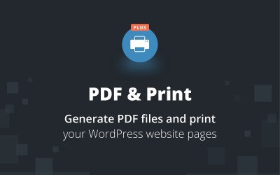 Complemento de WordPress PDF &amp;amp; Print Plus