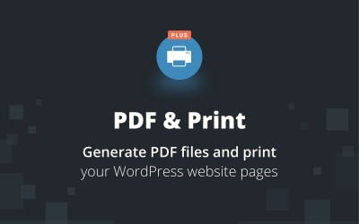 Плагин PDF &amp;amp; Print Plus для WordPress