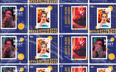 Template Instagram for Social Media