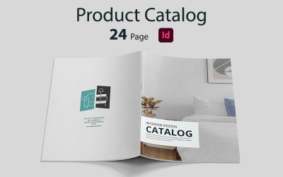 Modèle d&amp;#39;identité d&amp;#39;entreprise de conception de catalogue de produits