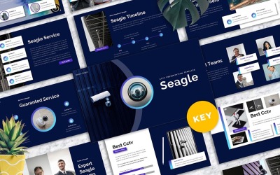 Seagle - CCTV Keynote sablonok