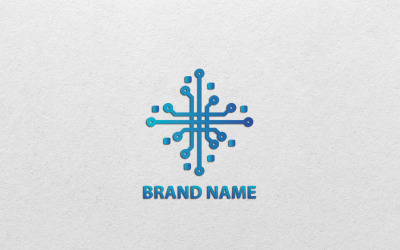 Nowoczesny minimalistyczny projekt logo