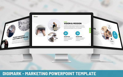 Digimark - Marketing Powerpoint-mall