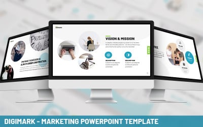 Digimark - Marketing Powerpoint-Vorlage