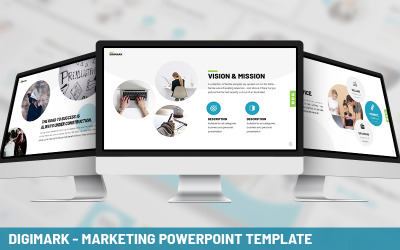 Digimark - Modello PowerPoint di marketing