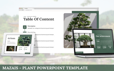 Mazais - Plant Powerpoint Template