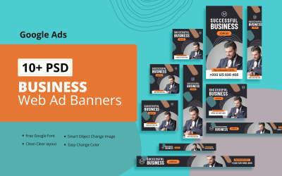 Professionelles und attraktives Business Google Ads Social Media