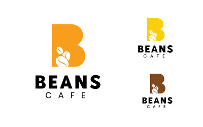 Beans Logo Designs - Coffee Shop Logo