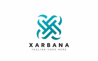 Xarbana X Letter Logo Template