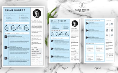 Barian / CV Template Printable Resume