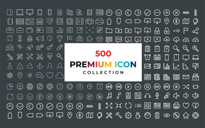 Premium Line Iconset Collection